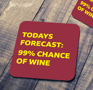 Wine Forecast Coaster