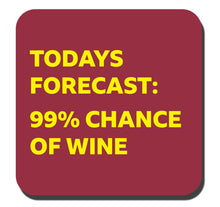 Load image into Gallery viewer, Wine Forecast Coaster
