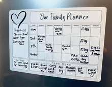 Load image into Gallery viewer, Large A3 Family Magnetic Weekly Planner and Organiser