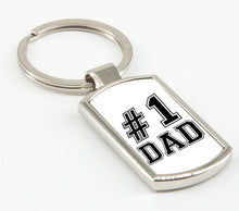Load image into Gallery viewer, #1 DAD - Father&#39;s Day Keyring