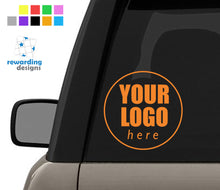 Load image into Gallery viewer, Custom Logo Personalised Car Sticker - Single Colour Vinyl Decal