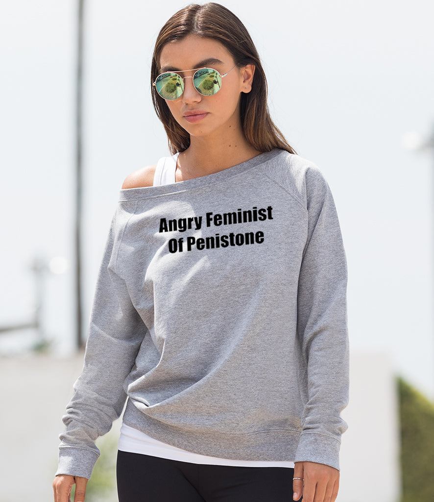 Angry Feminist Of Penistone Jumper - Women's Sweat