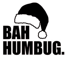 Load image into Gallery viewer, Bah Humbug - Christmas Wall / Window Sticker