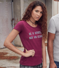 Load image into Gallery viewer, Be A Voice, Not An Echo - Women&#39;s T-Shirt