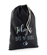 Load image into Gallery viewer, Personalised Pet Bits n Bobs Stuff Bag - Pet Gifts / Accessories