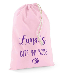 Personalised Pet Bits n Bobs Stuff Bag - Pet Gifts / Accessories