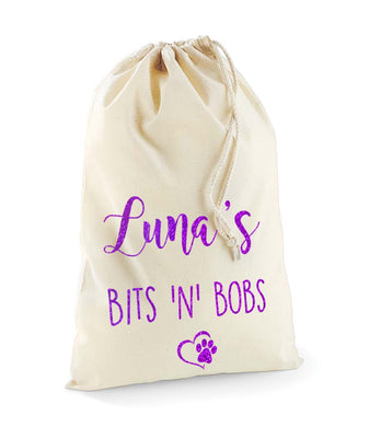 Personalised Pet Bits n Bobs Stuff Bag - Pet Gifts / Accessories
