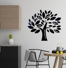 Load image into Gallery viewer, Personalised Family Tree Vinyl Sticker - Kitchen Wall Art