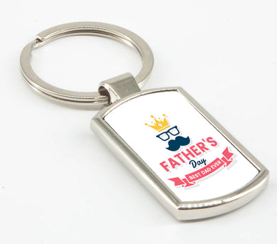 Father's Day Best Dad Ever - Father's Day Keyring