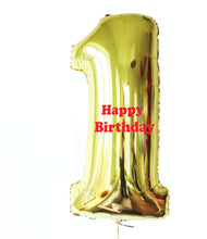 Load image into Gallery viewer, Happy Birthday Sticker - Balloon Vinyl Sticker