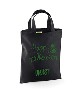 Personalised Happy Halloween Trick or Treat Bag - Halloween Gift