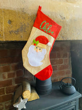 Load image into Gallery viewer, 3D Santa Stocking With Personalisation - Christmas Gift