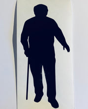 Load image into Gallery viewer, Elderly Silhouette With Hearts