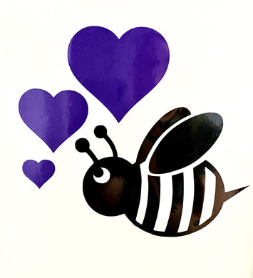 Wildlife Animals With 3 Coloured Hearts - Select Your Animal