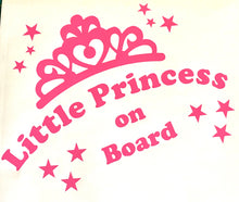 Load image into Gallery viewer, Little Princess On Board - Car Sticker