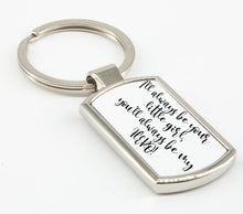 Load image into Gallery viewer, I&#39;ll Always Be Your Little Girl, You&#39;ll Always Be My Hero! - Father&#39;s Day Keyring