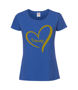 Name and heart - Women's T-Shirt