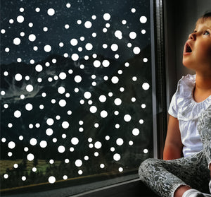 Snow Drops - Christmas Wall / Window Sticker
