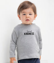 Load image into Gallery viewer, Spread Kindness Long Sleeve T-Shirt - Baby &amp; Toddler