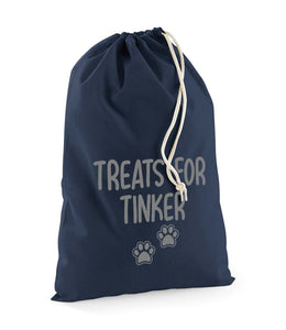 Personalised Pet Treats Stuff Bag - Pet Gifts / Accessories