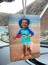 Load image into Gallery viewer, Personalised Car Air Freshener - Double Sided - Photo Gift