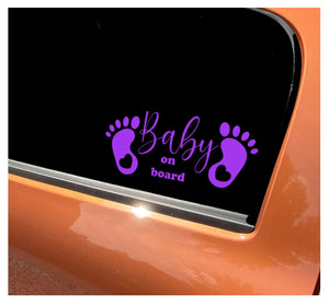 Baby On Board - Car Sticker