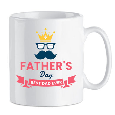 Father's Day Mug - Personalised - Best Dad Ever