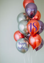Load image into Gallery viewer, Birthday Name Number Bundle Sticker - Balloon Vinyl Sticker