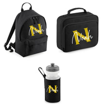 Load image into Gallery viewer, School Bundle - Backpack - Lunch Box - Water Bottle - Personalised
