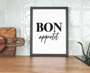 Bon Appetit - Kitchen Prints