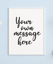 Load image into Gallery viewer, Create your own Custom Personalised Print - Children&#39;s Prints
