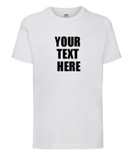 Load image into Gallery viewer, Customise Your Own  -  Children&#39;s Short Sleeve T-Shirt