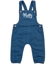 Load image into Gallery viewer, Denim Dungarees - Baby &amp; Toddler Clothing