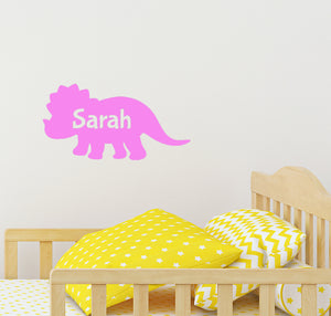 Personalised Dinosaur - Children's Wall Sticker