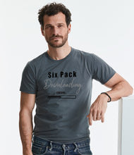 Load image into Gallery viewer, Six Pack Downloading - Men&#39;s T-Shirt