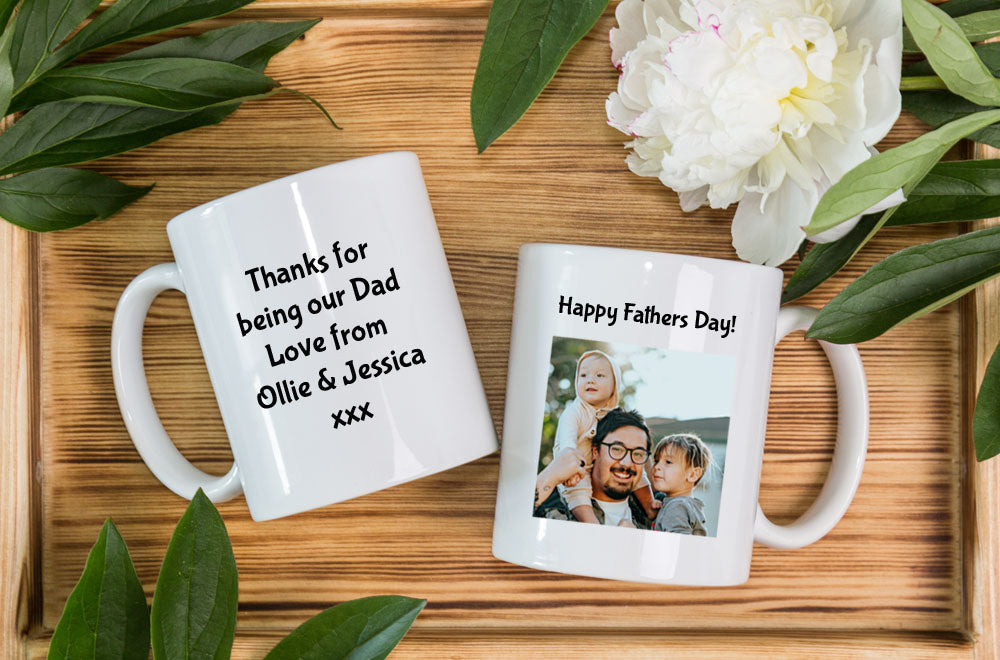 Father's Day Mug - Personalised Photo Mug
