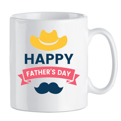 Father's Day Mug - Personalised - Cowboy Hat