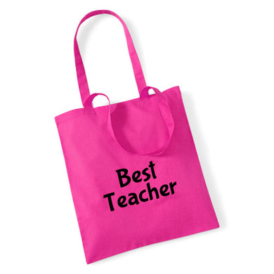 Best Teacher - Tote Bag With Personalisation Option