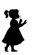 Load image into Gallery viewer, Child Blowing The Wording  &#39;Keep Looking Forward&#39; - Vinyl Sticker