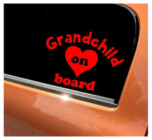 Load image into Gallery viewer, Grandchild On Board - Car Sticker