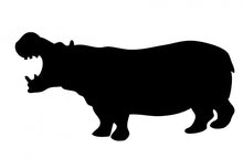 Load image into Gallery viewer, Safari Animal Silhouette with Hearts - Choose your Animal and Heart Colour