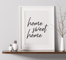 Load image into Gallery viewer, Home Sweet Home -  A4 Print