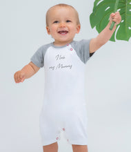 Load image into Gallery viewer, I Love My Mummy Baseball Playsuit - Baby &amp; Toddler