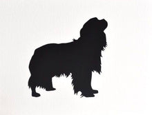 Load image into Gallery viewer, Dog Silhouette with hearts - Choose your Breed and Heart Colour
