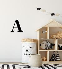 Load image into Gallery viewer, Large Alphabet Letter - Vinyl Wall / Window Art Sticker - Kids Bedroom