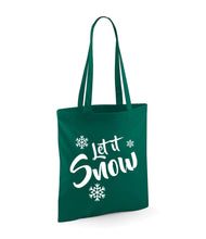 Load image into Gallery viewer, Let It Snow - Tote Bag