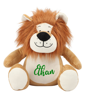 Personalised Name - Large Lion Teddy