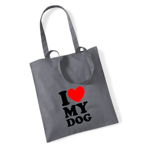 I Love My Dog - Tote Bag