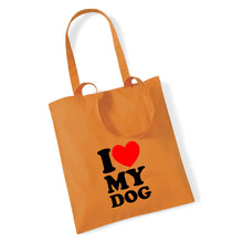 Load image into Gallery viewer, I Love My Dog - Tote Bag