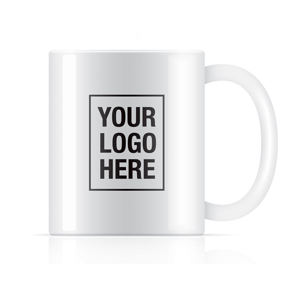 Classic Printed Mug - Your Logo or Design - 10oz Ceramic